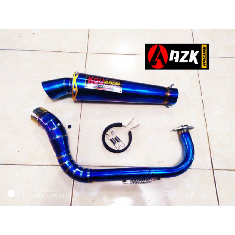 Knalpot KOU Honda BEAT Bluemoon