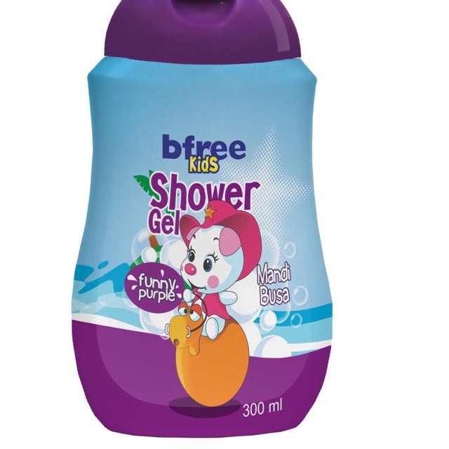 ✿ELYSABETHME✿ [ESENSES] Bfree body wash anak shower gel sabun cuci badan mandi bahan alami baby bayi lembut tidak perih di mata aroma buah