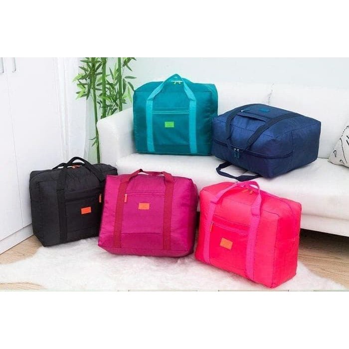 HARGA PROMO!! Foldable Travel Bag/Handbag Clothes Storage Organizer/Feelings Bags