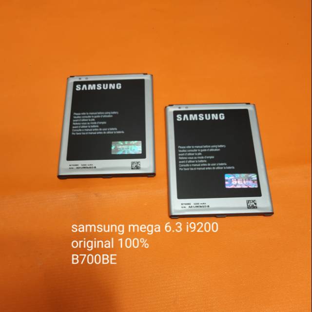 Baterai Samsung mega 6.3 i9200 B700BC battery batre baterei