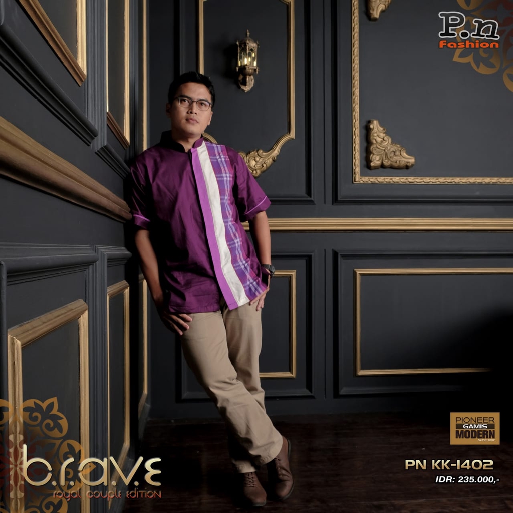 KOKO AYAH SARIMBIT PN FASHION KK 1402 UNGU