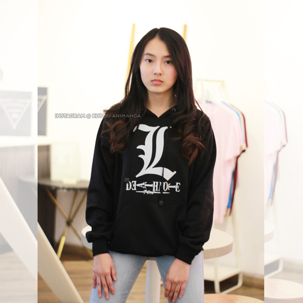 Sweater L Kira Deathnote Black