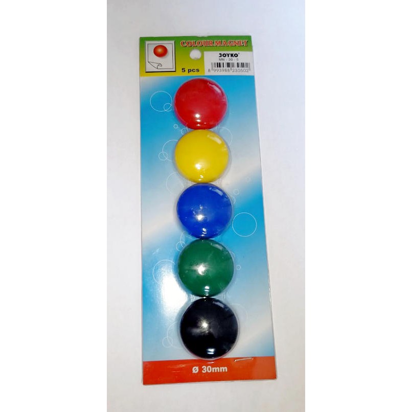 

Joyko Color Magnet MN-30-5 ( 1 Set - 5 Pcs )