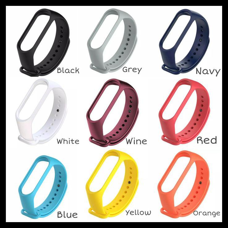 Xiaomi Miband 4 Strap / Mi Band 4 Strap Case Silicon / Karet Mi Band 4