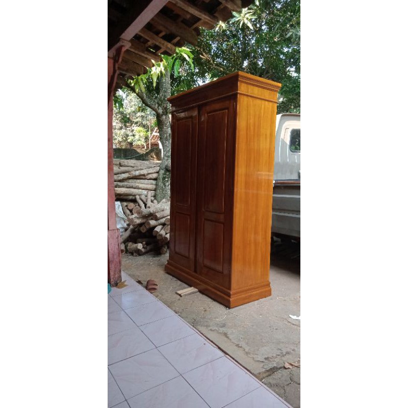 lemari 2 pintu plituran harga 1600