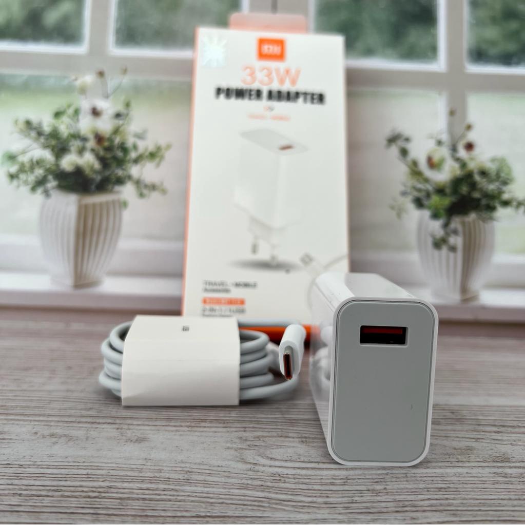 Charger Xiaomi 33W original Fast Charging Type C