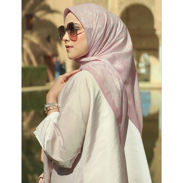 Buttonscarves Granada PINK MIST (Voal)