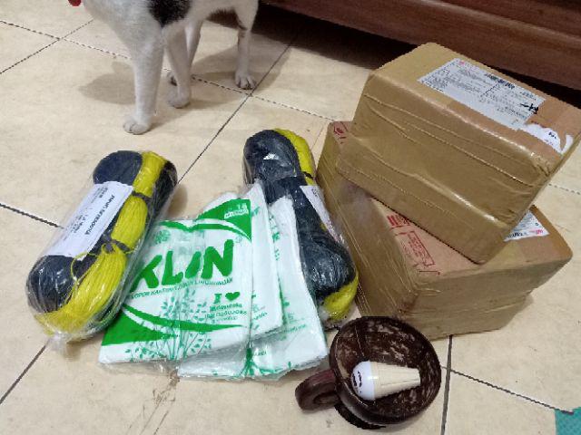 Plastik Kemasan Kresek Thank You - Degradable Bag - Kresek Ramah Lingkungan - 15 Cm