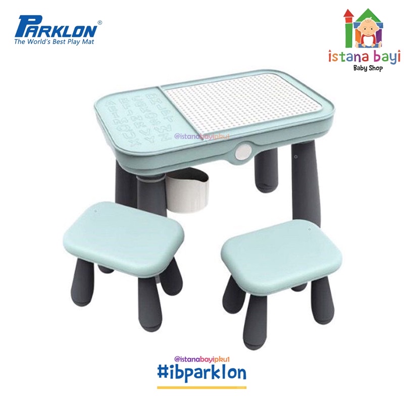 Parklon Multifunction Block Table FREE BLOCK MAINAN / Mainan Anak Murah