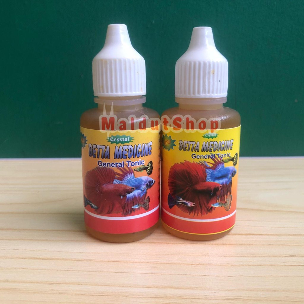 Betta Medicine GENERAL TONIC Obat Ikan Cupang Hias Plakat Bagan Giant Halfmoon Serit