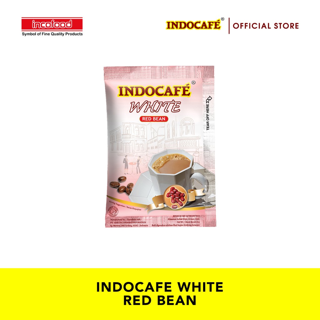 Indocafe White Red Bean (5 sachet)