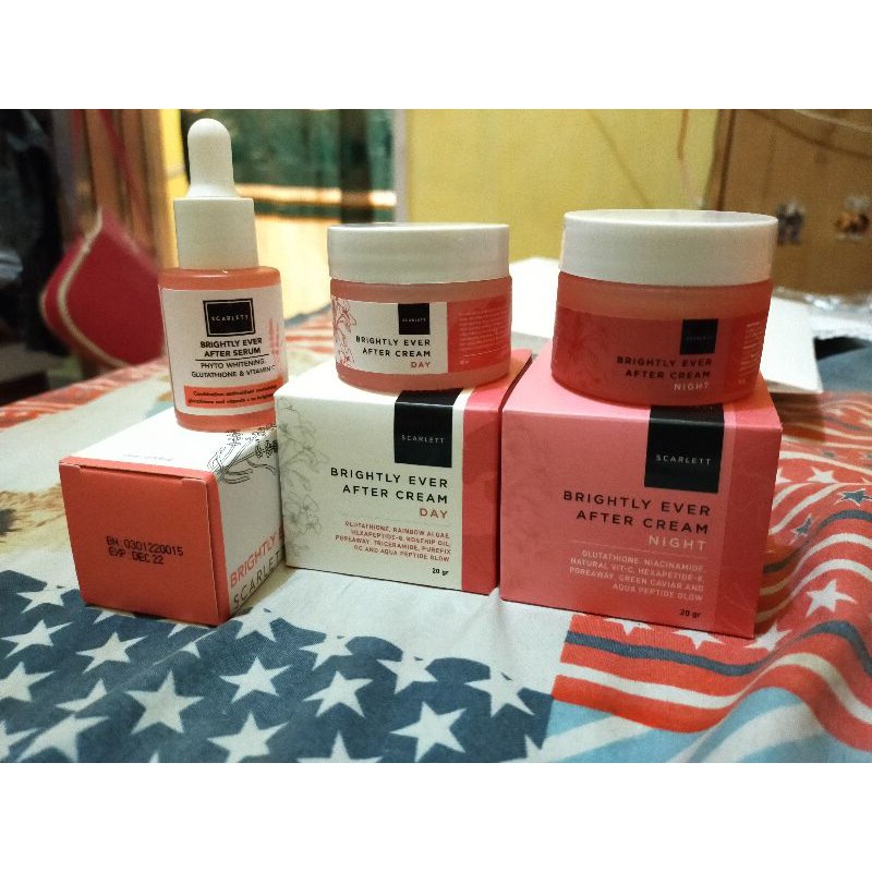Paketan Wajah Scarlett Whitening