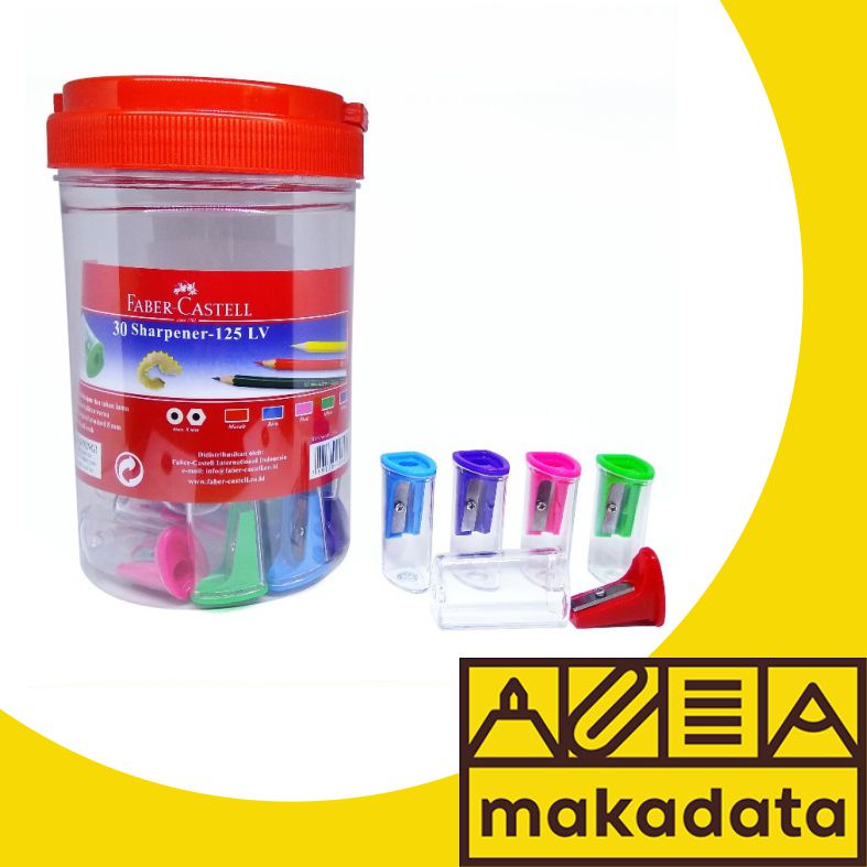 

SHARPENER / RAUTAN / SERUTAN FABER CASTELL 125 LV (1 PCS) MURAH