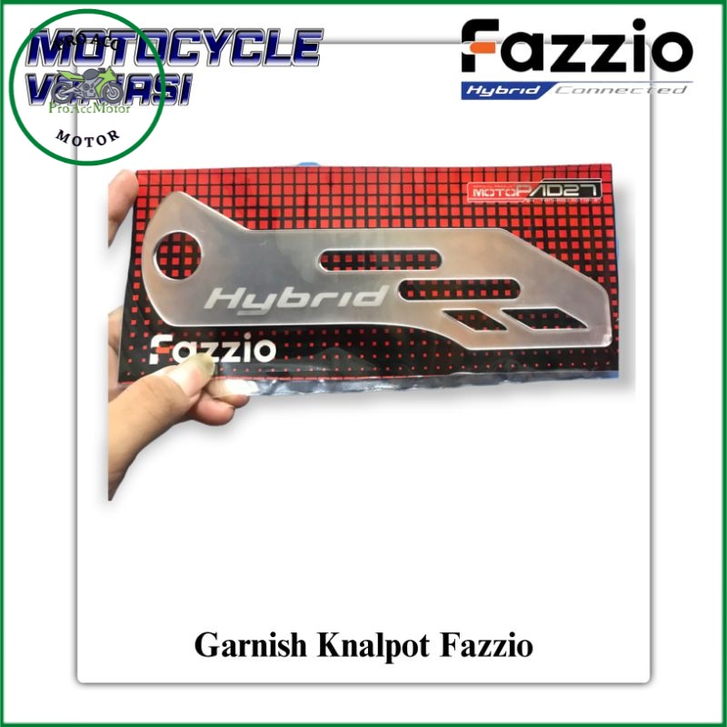 Garnish Knalpot Fazzio Muffler Garnish Cover Knalpot Fazzio