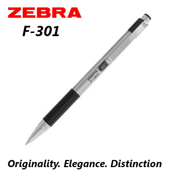 

Termurah Zebra F-301 Stainless Steel Ballpoint Pen 0.7mm Hot