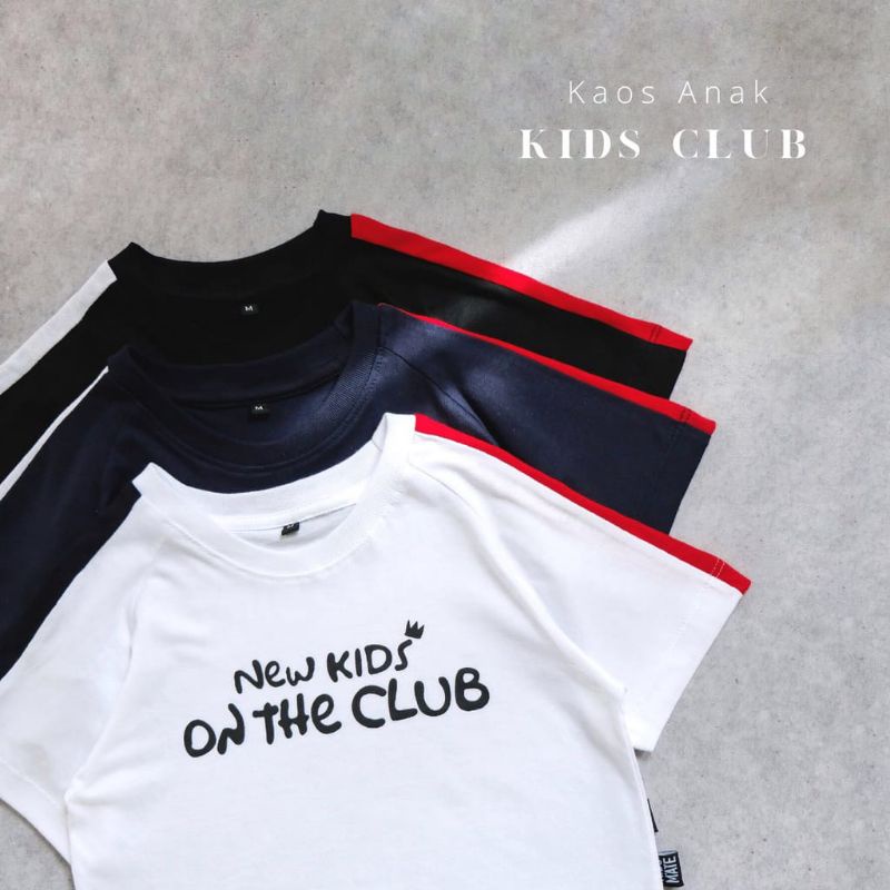 kaos anak kids club kidsmate