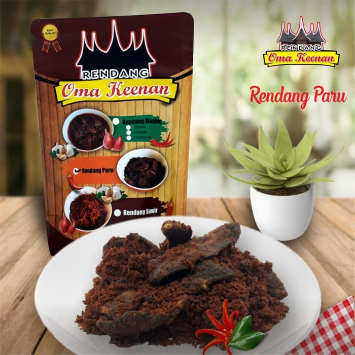 

Oma Keenan Rendang Paru - 200gr