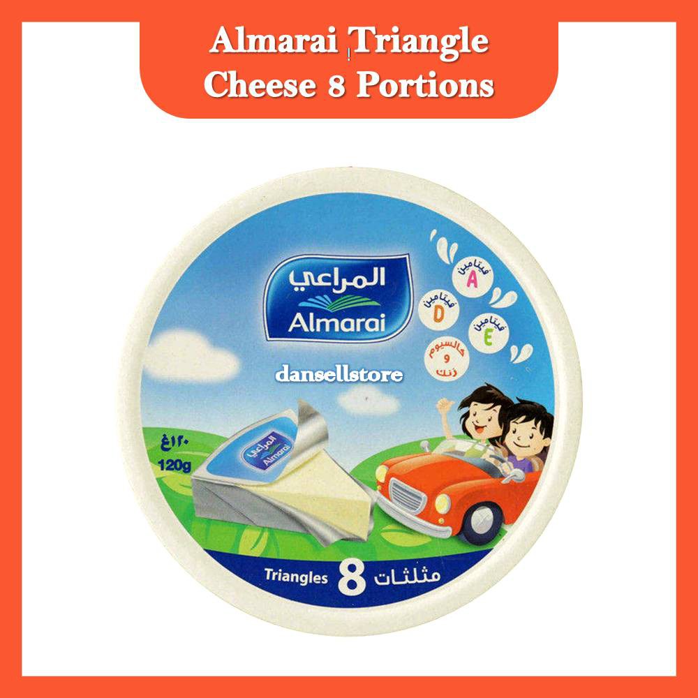 Almarai Triangle Cheese 8 Portions Keju Arab Segitiga 8 Porsi MPASI