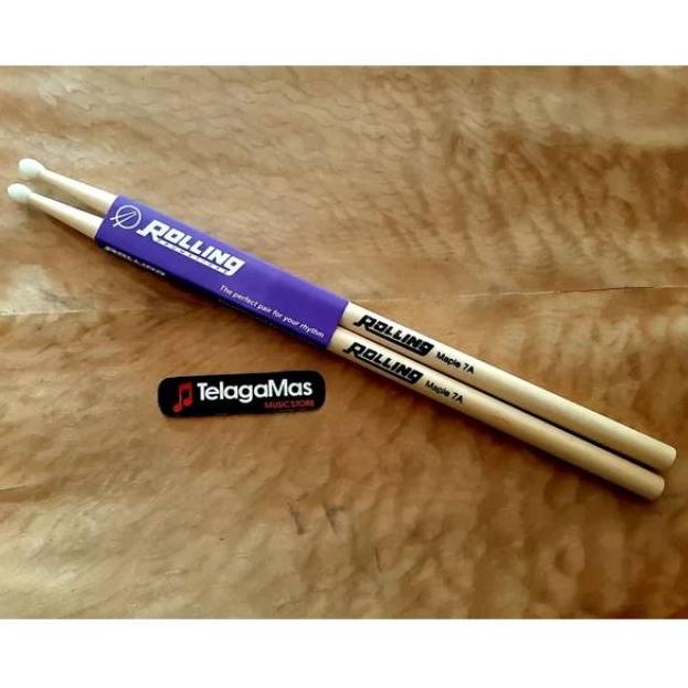 ➙Terkini❀➙ stick drum rolling 7A nylon tip original 84 ❇