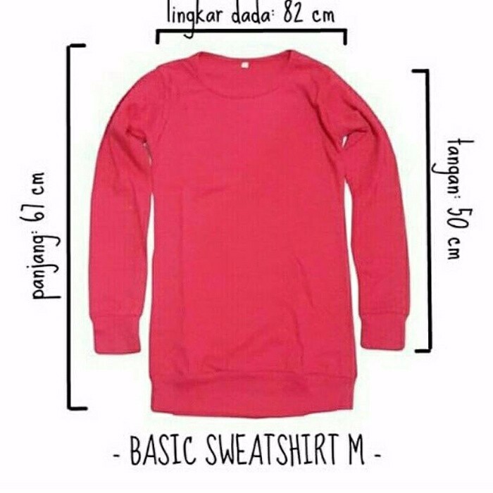  kaos  polos  panjang CIKCIK sweatshirt Shopee  Indonesia