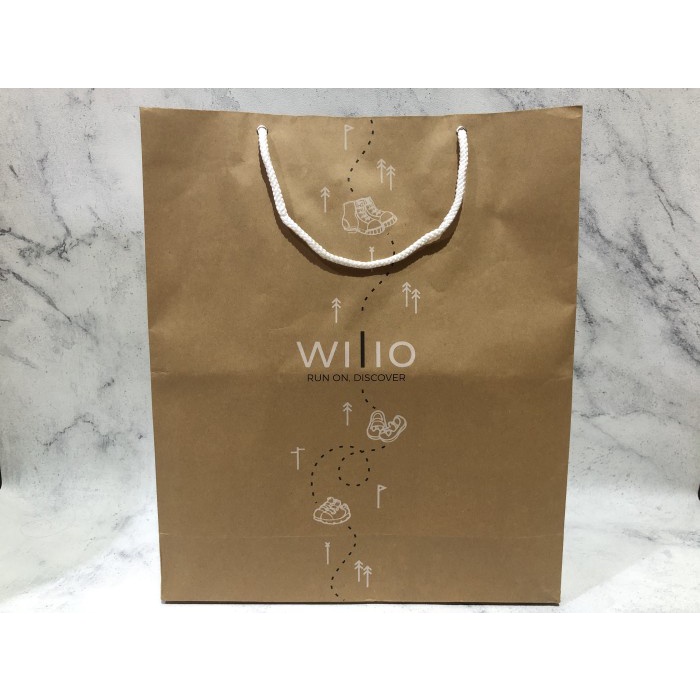 

(TERLARIS) Paper Bag Wilio Jumbo / Jual Paperbag Sepatu Jumbo / Wilio Kids