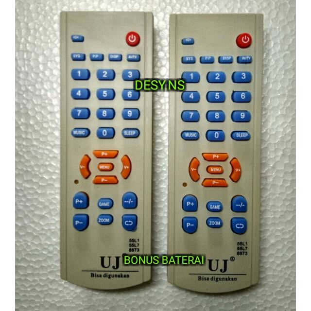REMOTE TV TABUNG CHINA 55L1,MULTIMAX,AOYAMA,VITRON,OXXO,VOTRE,JUC,MITOSHIBA