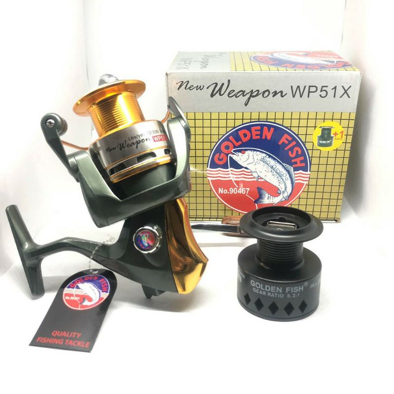 REEL GOLDEN FISH  WEAPON WP51X