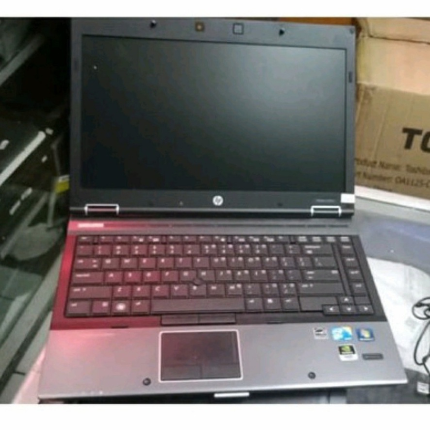 Laptop HP elitebook 8440w .. NVIDIA ram 8gb ssd 480gb mulus murah