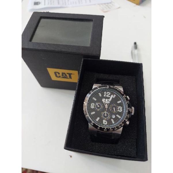 Jam tangan Original CATERPILLAR fullset second bekas preloved