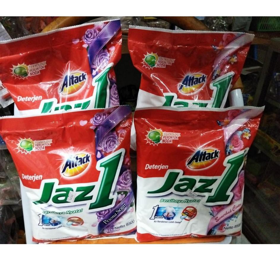 6.6 SALE Deterjen Attack Jazz 1 Semerbak Cinta & Pesona Segar 850 gr