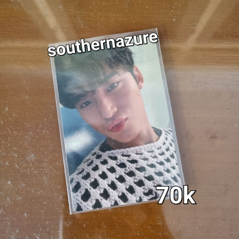 [BOOKED] MINGYU OFFICIAL PHOTOCARD CARVER CARAT VER CIMUMU