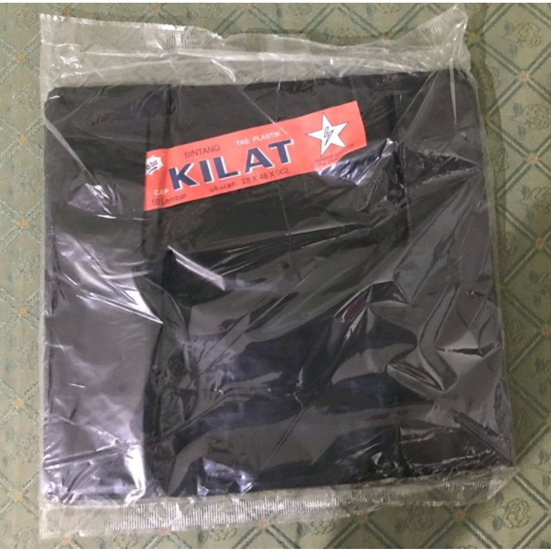 

plastik kilat ukuran 28x48x02 Tas Kresek Bintang kilat