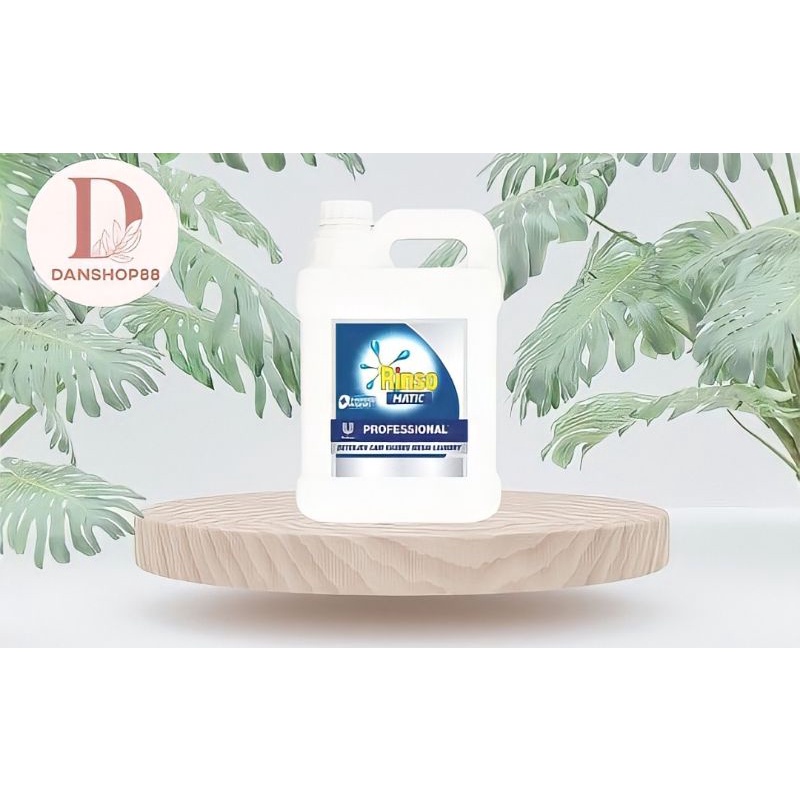 Rinso Matic Professional Deterjen Cair Mesin Laundry 5000 ml