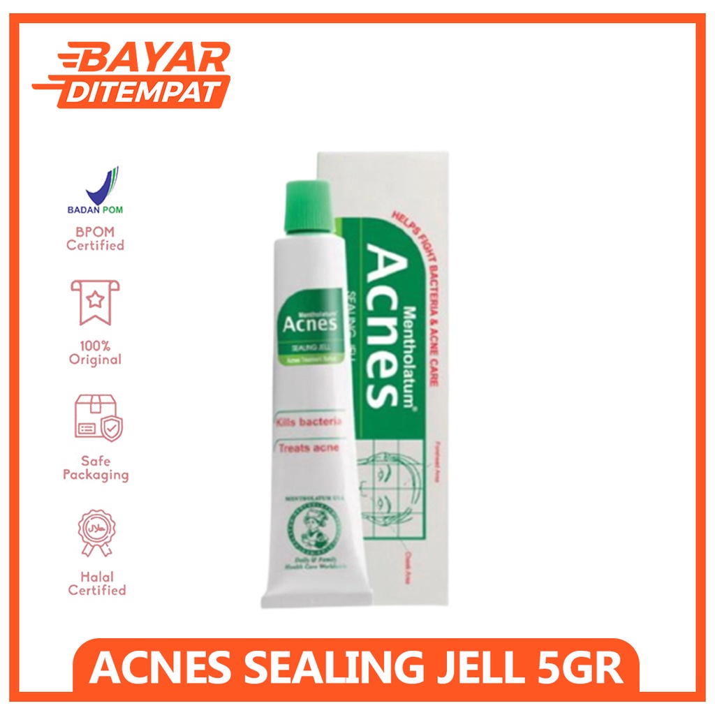 AMPUH Acnes Sealing Jell 9gr obat jerawat dan bekas jerawat, serum acne, salep jerawat dan bekas jer