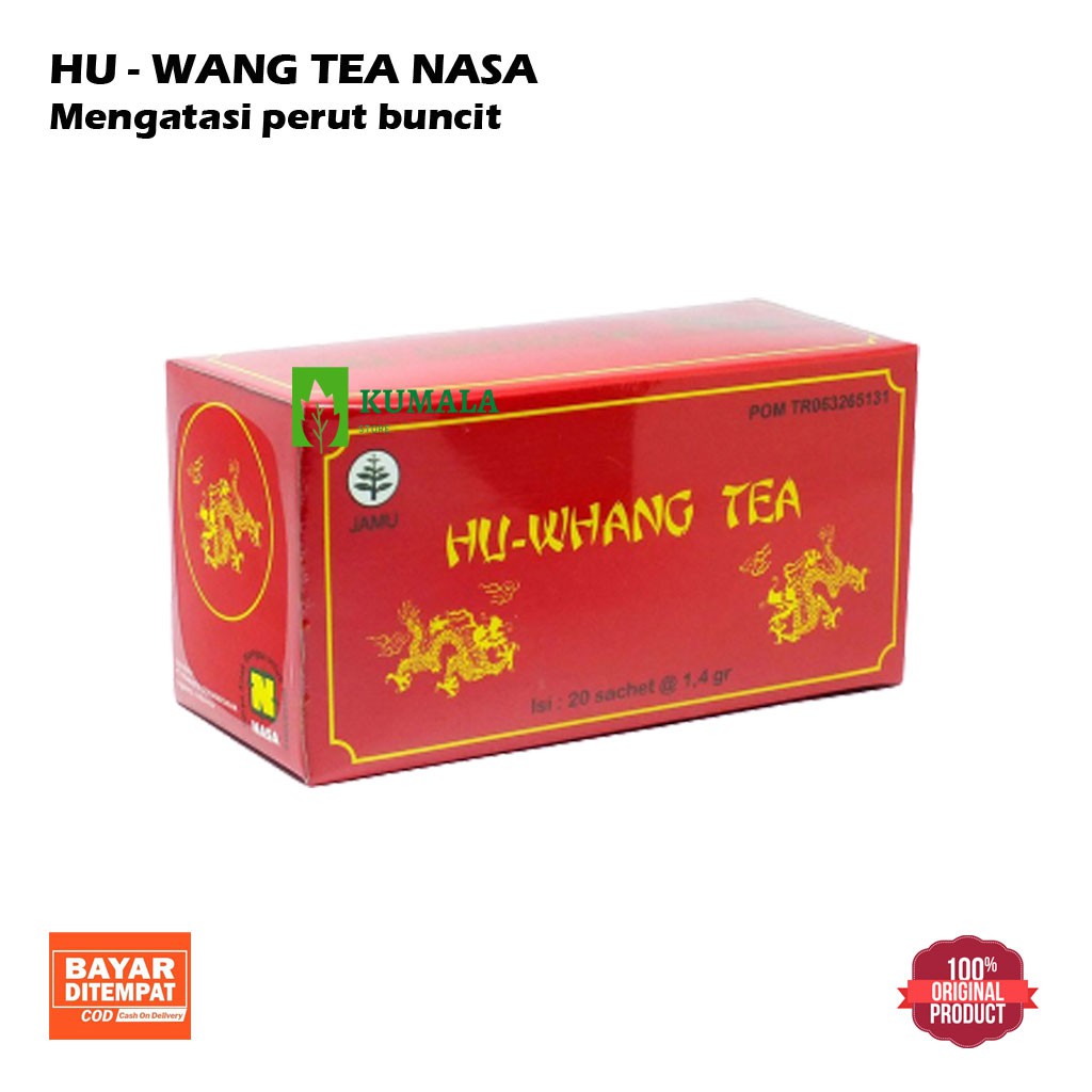Teh Hu Whang Huwang Tea Original Nasa Minuman Kesehatan