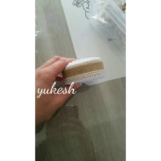 

GRATIS ONGKIR PITA RENDA GONI PUTIH 2 !!!!!