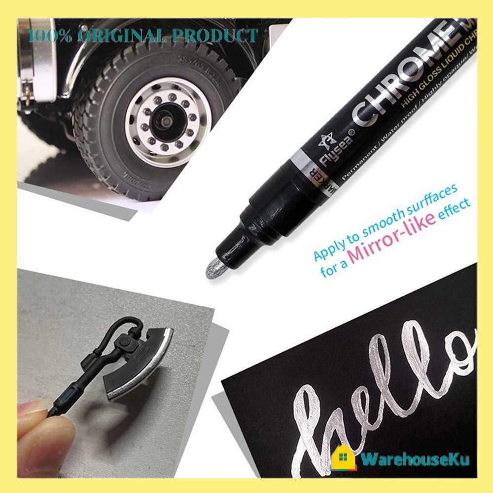 

Spidol Permanen Marker Metallic Chrome 3 mm ORIGINAL