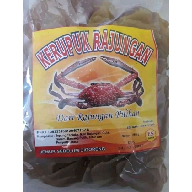 

Kerupuk Rajungan 250gr+Kerupuk Mentah+Kerupuk Khas Pati+Kerupuk Murah