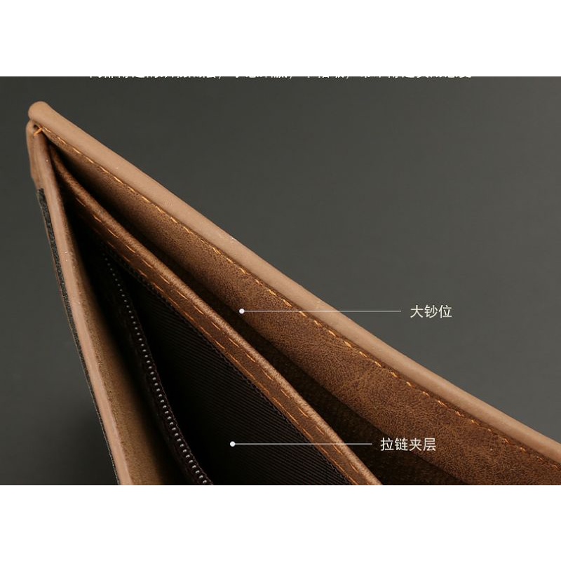 [ETC] Hengsheng Dompet Pria Impor Men's Short Wallet Original Exclusive Branded-3