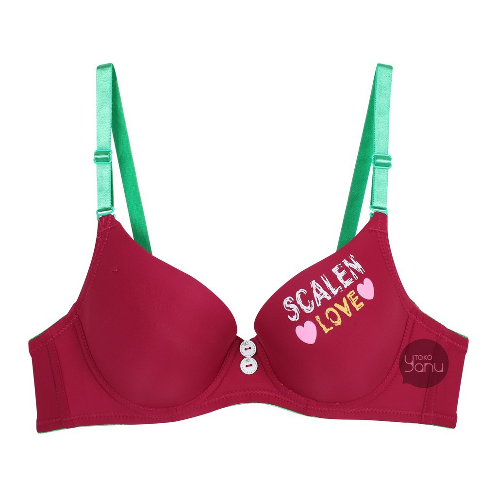 SCALEN | SIZE 34B-38B | Push Up Bra Kawat LOVE 1219