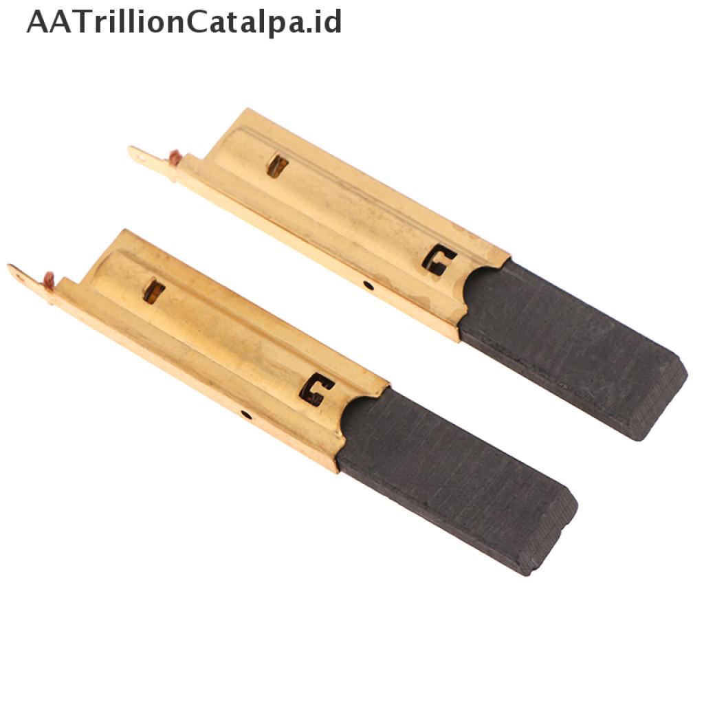 Aatrillioncatalpa 2Pcs / set Brush Insert Karbon Motor Mesin Cuci 5x13.5mm