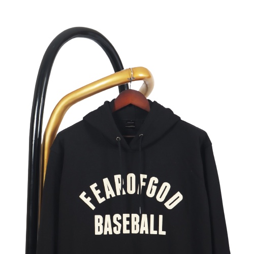 Jaket Sweater Hoodie FOG BASEBALL LIST – Black Edition Fashion Trendy Casual Pria Good Brand Quality