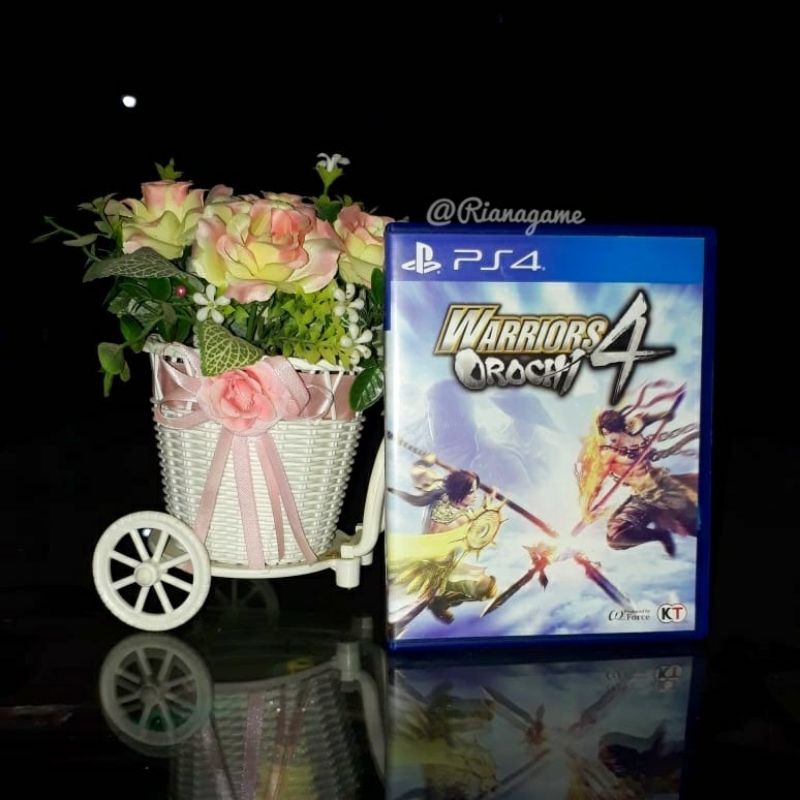 BD Kaset PS4 Warriors Orochi 4 Game CD PS 4 Dynasty Warriors Bassara Bekas Second