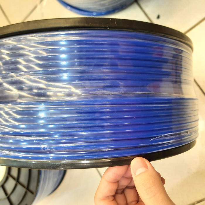 6MM SELANG PU BIRU - PU TUBE 6x4mm 6mm x 4mm SELANG ANGIN PER METER