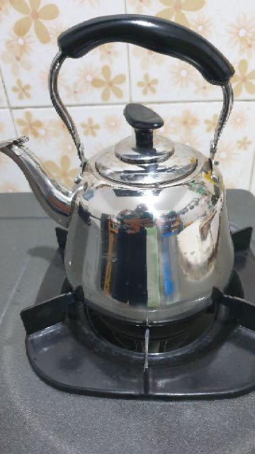 Teko Stainless Steel 1.5 L / Ceret Anti Karat + Saringan