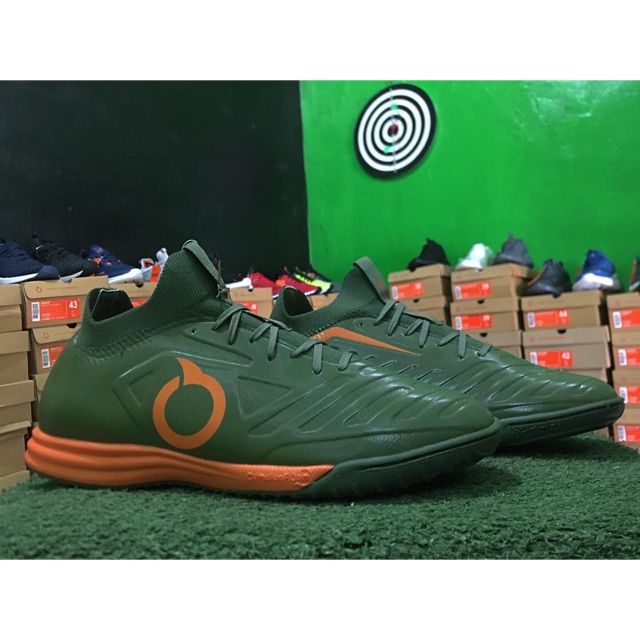 ORTUSEIGHT SPRING ‘20 SEPATU FUTSAL FORTE VALKYRIE IN | MILITARY GREEN, SILVER, BLACK