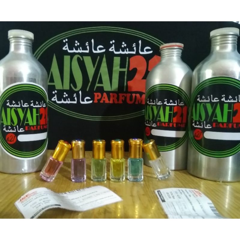 Parfum Bibit 3 mili, beli 6 botol+bonus 1 botol