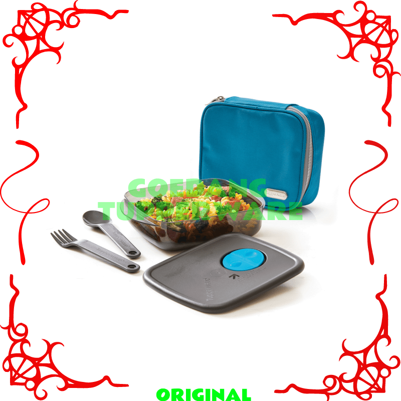 Tempat Makan Tupperware Original-Lunch Box Set Tupperware Original-Microwave Kotak