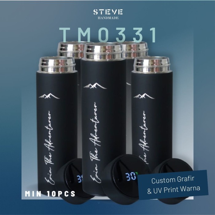 Botol Minum Tumbler LED Termos Vacuum TM0331 Grosir Hadiah Souvenir