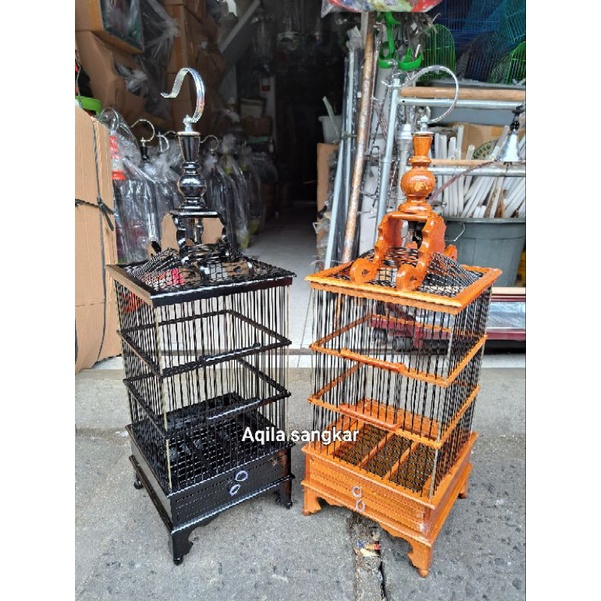 Kandang Sangkar Pleci Kolibri Kotak Replika